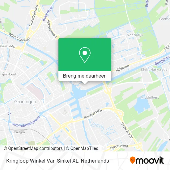 Kringloop Winkel Van Sinkel XL kaart