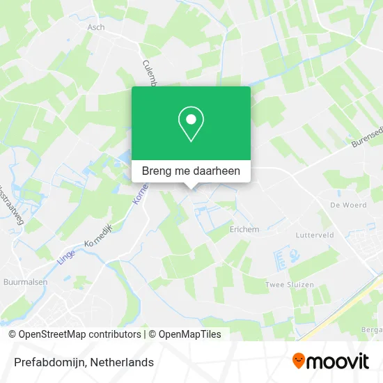 Prefabdomijn kaart