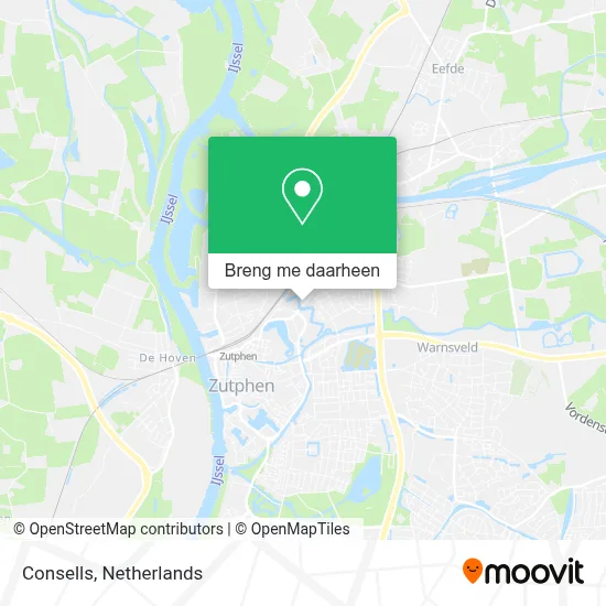 Consells kaart