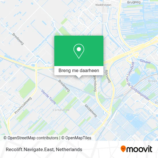 Recolift.Navigate.East kaart
