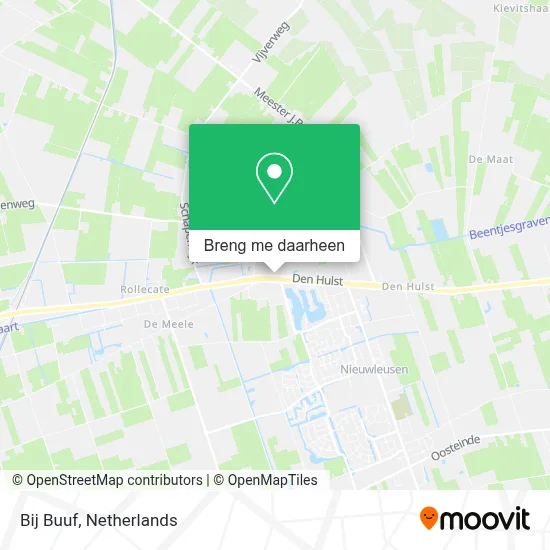 Bij Buuf kaart