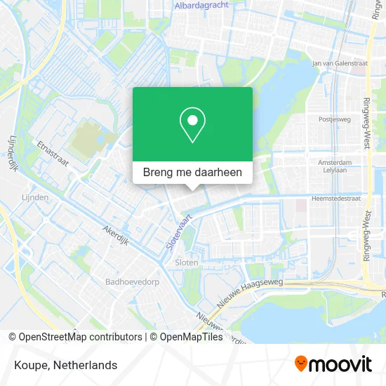 Koupe kaart