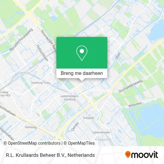 R.L. Krullaards Beheer B.V. kaart