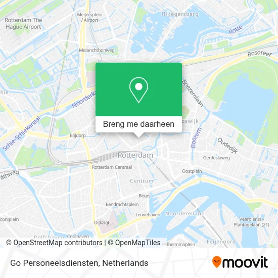 Go Personeelsdiensten kaart