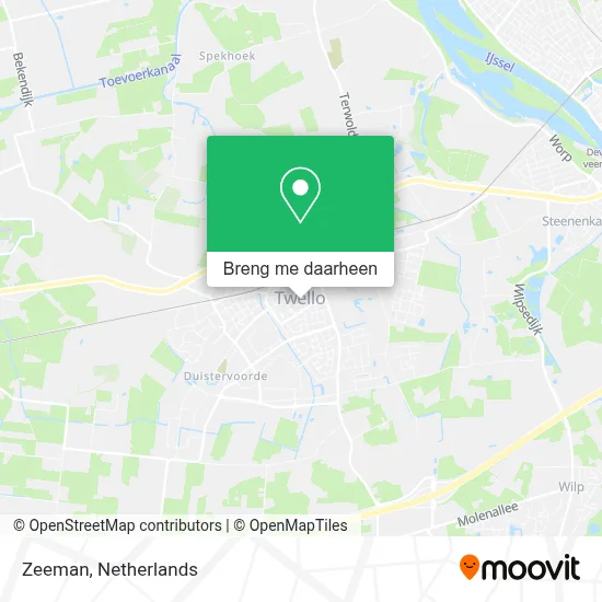 Zeeman kaart