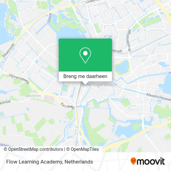 Flow Learning Academy kaart