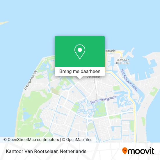 Kantoor Van Rootselaar kaart