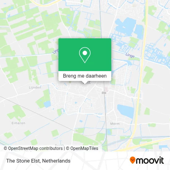 The Stone Elst kaart