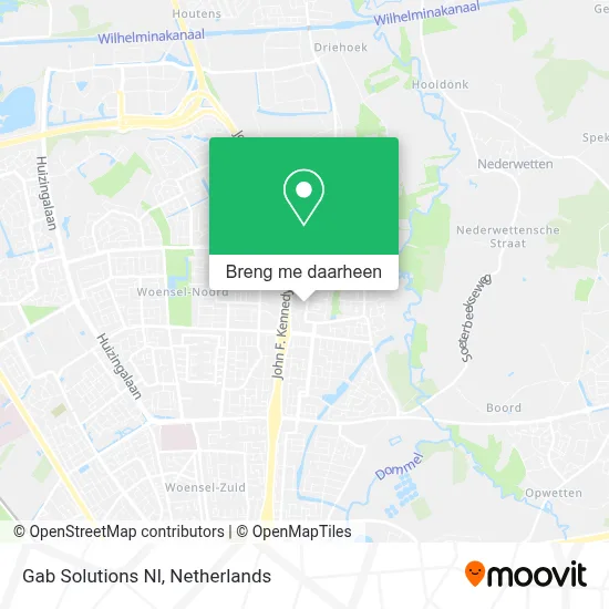 Gab Solutions Nl kaart