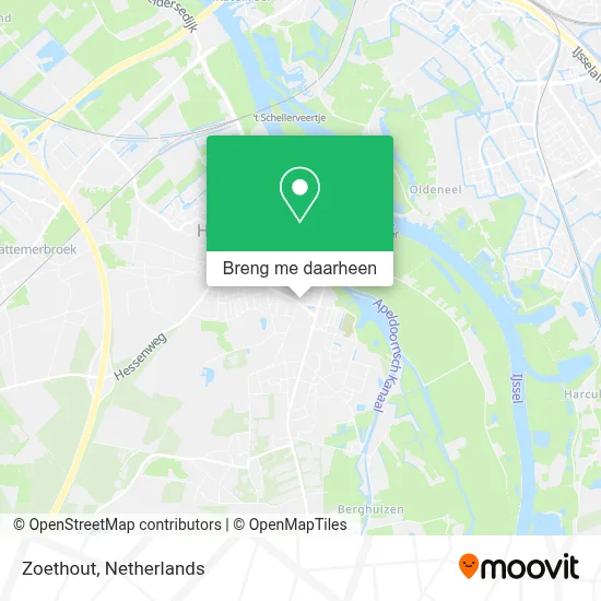 Zoethout kaart