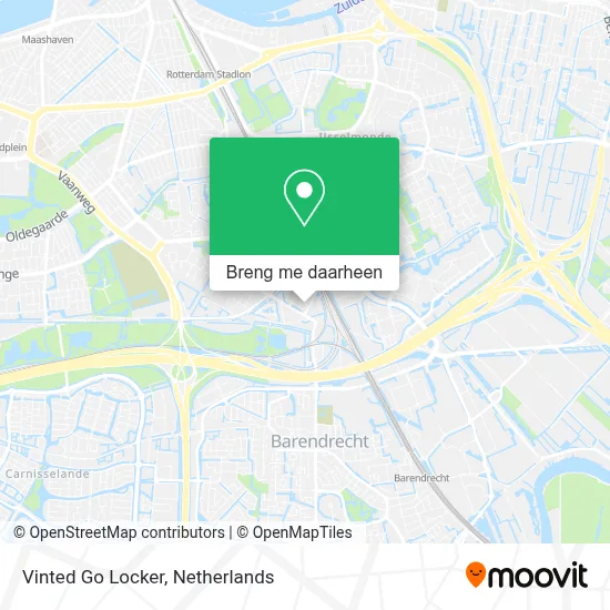 Vinted Go Locker kaart