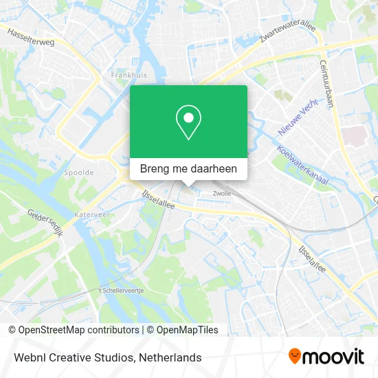 Webnl Creative Studios kaart