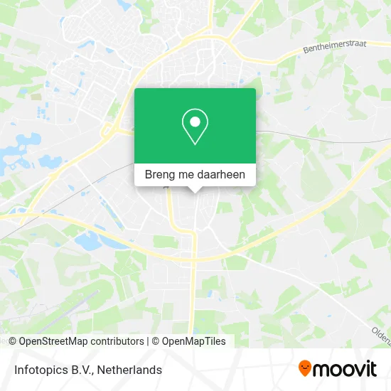 Infotopics B.V. kaart