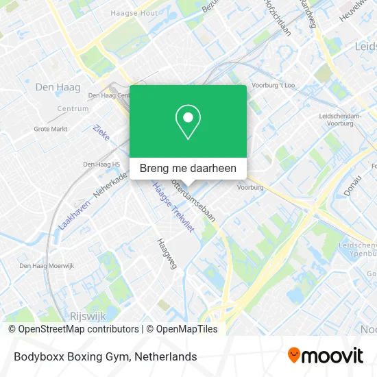 Bodyboxx Boxing Gym kaart