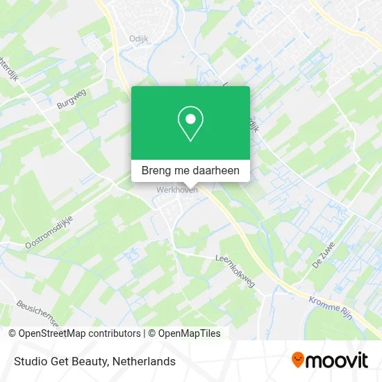 Studio Get Beauty kaart