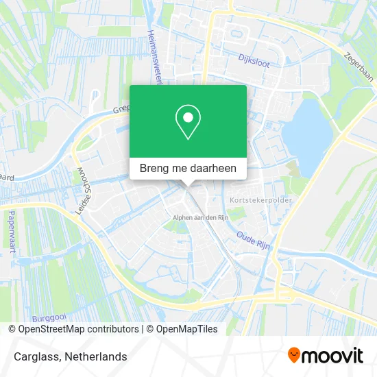 Carglass kaart