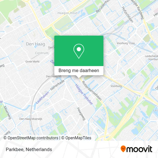 Parkbee kaart