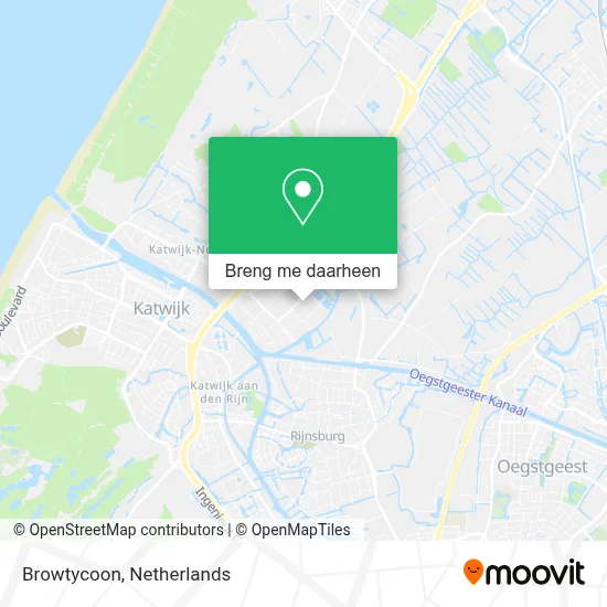 Browtycoon kaart