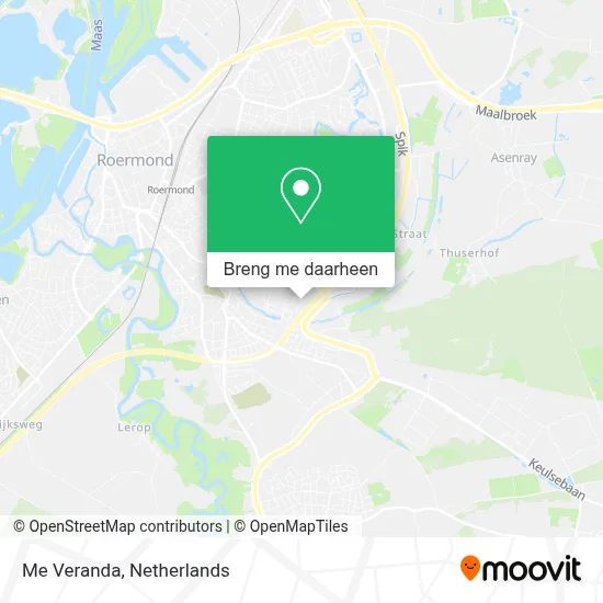Me Veranda kaart