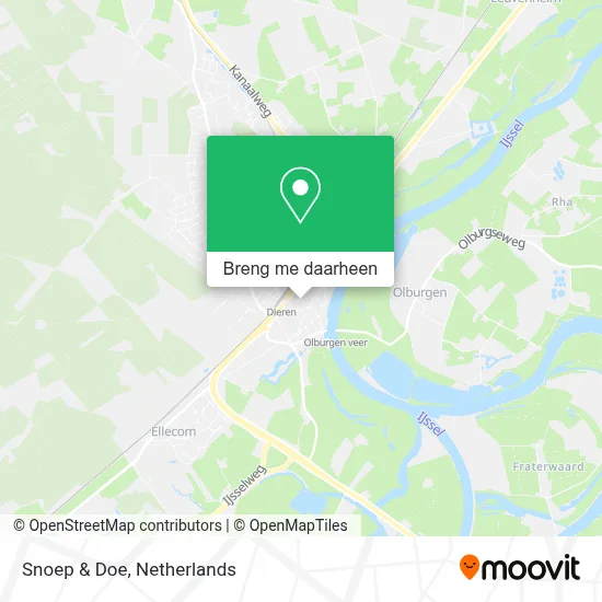 Snoep & Doe kaart