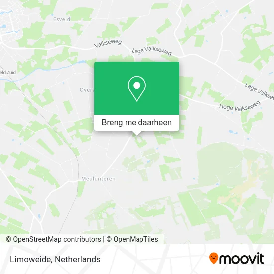 Limoweide kaart