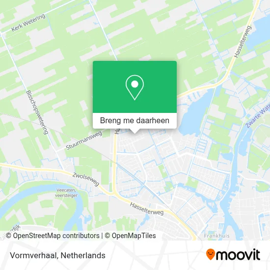 Vormverhaal kaart