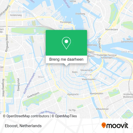 Eboost kaart