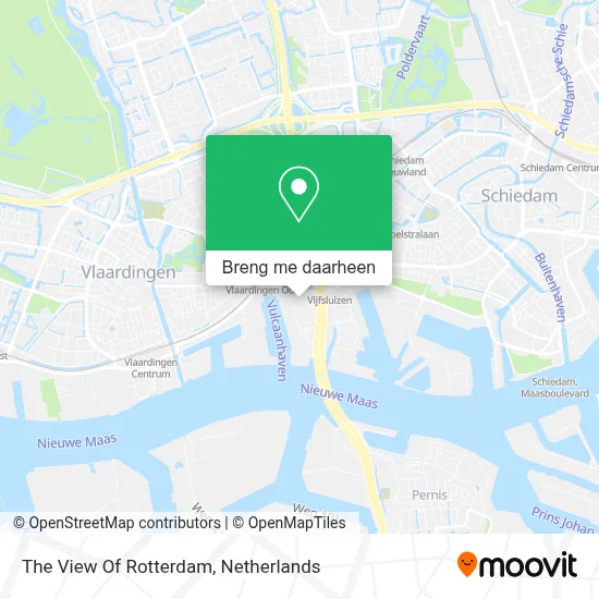 The View Of Rotterdam kaart