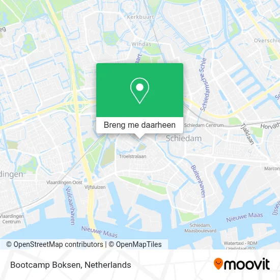 Bootcamp Boksen kaart
