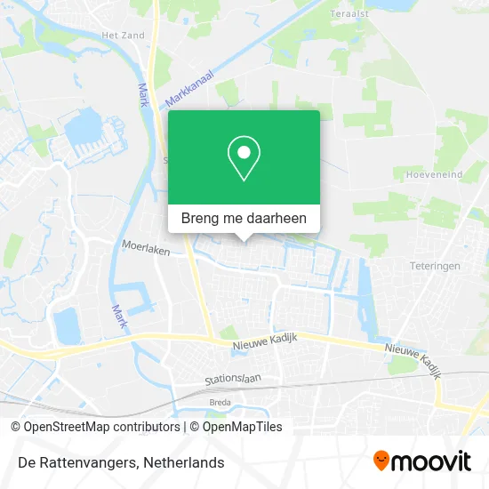 De Rattenvangers kaart