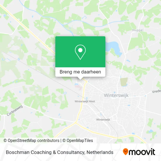 Boschman Coaching & Consultancy kaart