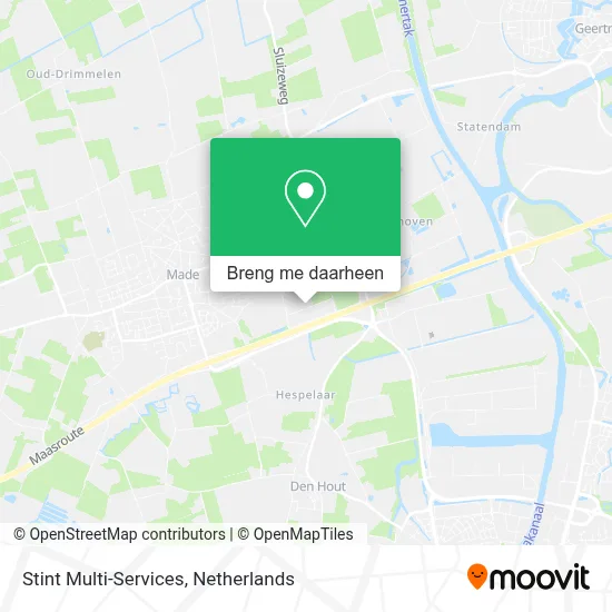 Stint Multi-Services kaart