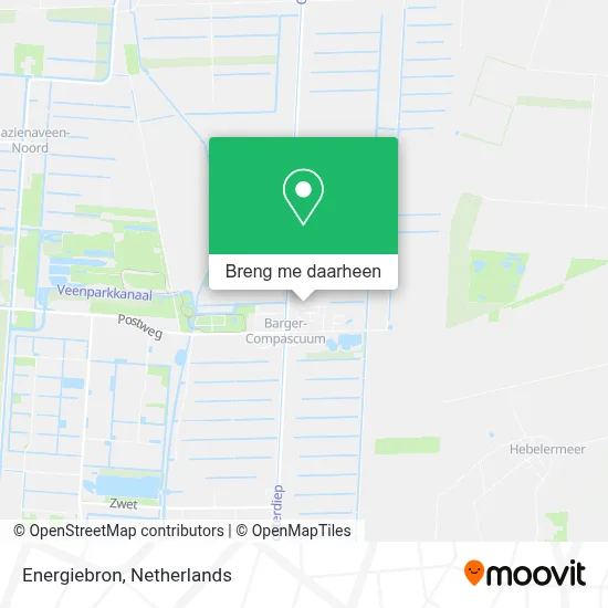 Energiebron kaart