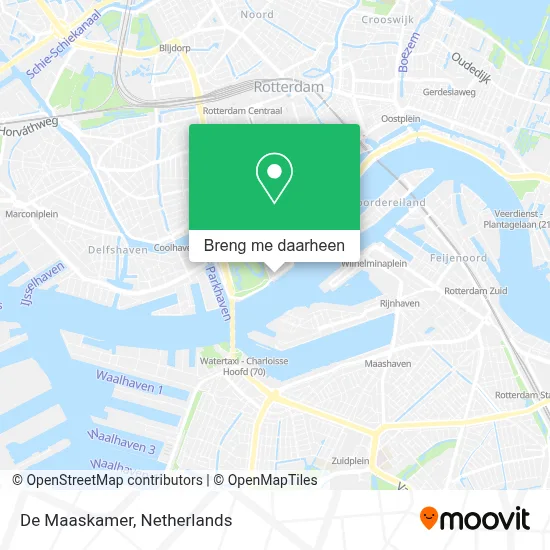 De Maaskamer kaart