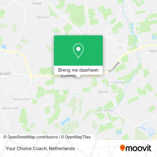 Your Choice Coach kaart