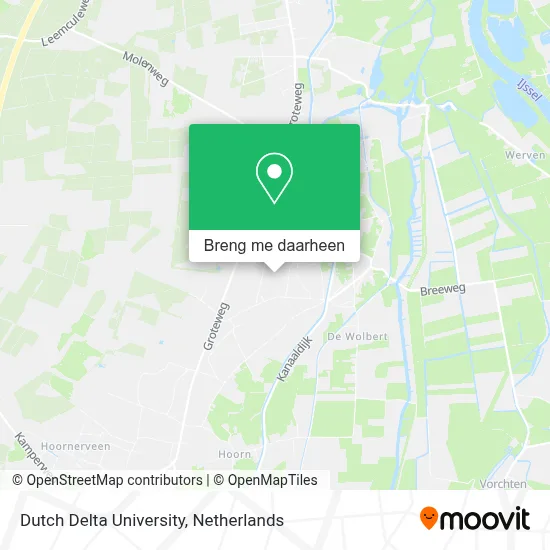 Dutch Delta University kaart