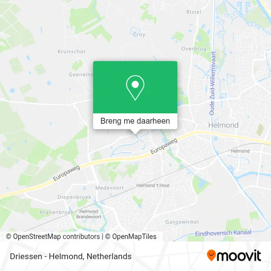 Driessen - Helmond kaart