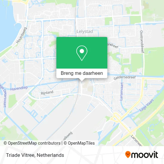Triade Vitree kaart