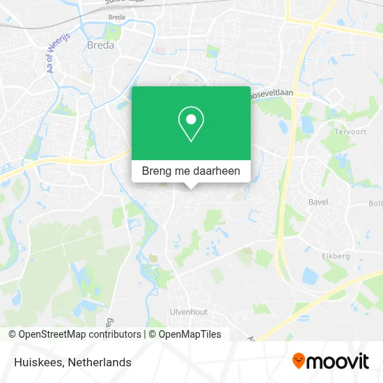 Huiskees kaart
