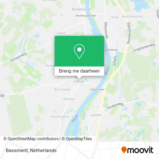 Bassment kaart