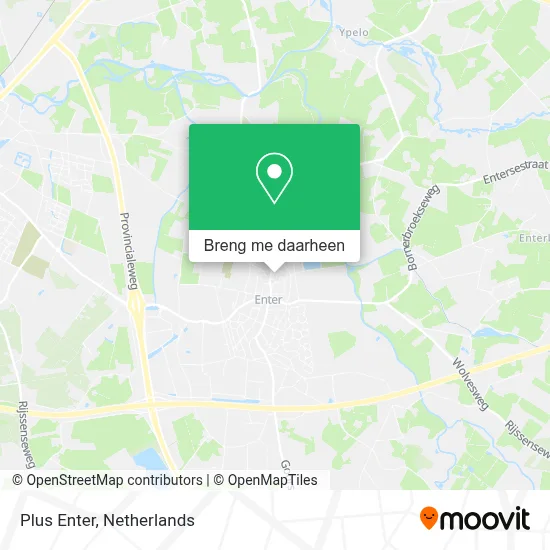 Plus Enter kaart