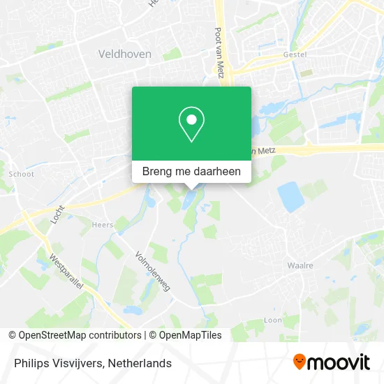 Philips Visvijvers kaart