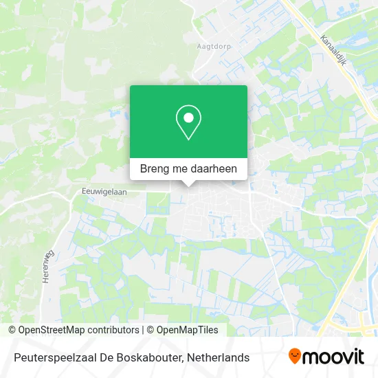 Peuterspeelzaal De Boskabouter kaart