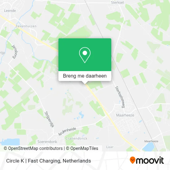 Circle K | Fast Charging kaart