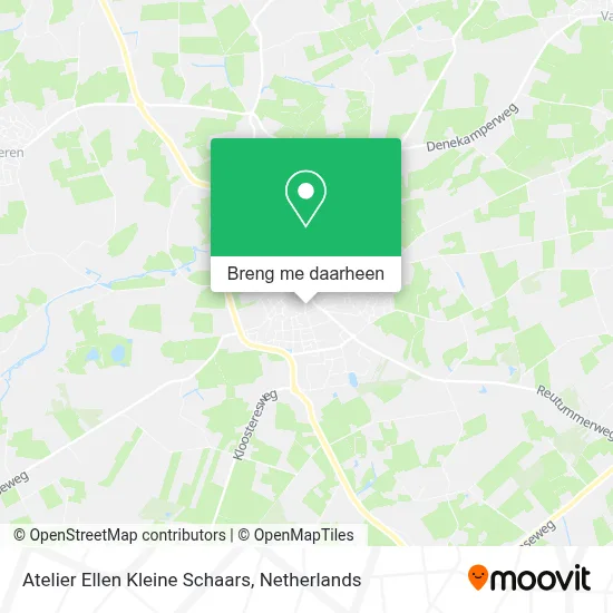 Atelier Ellen Kleine Schaars kaart