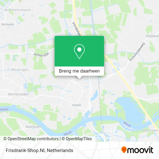 Frisdrank-Shop.Nl kaart