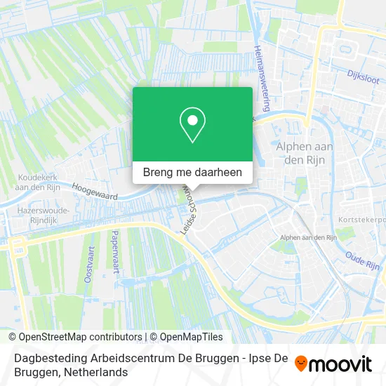 Dagbesteding Arbeidscentrum De Bruggen - Ipse De Bruggen kaart
