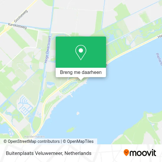 Buitenplaats Veluwemeer kaart