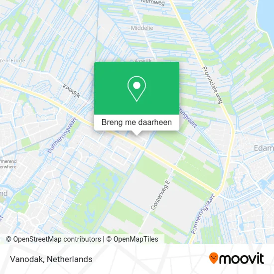 Vanodak kaart