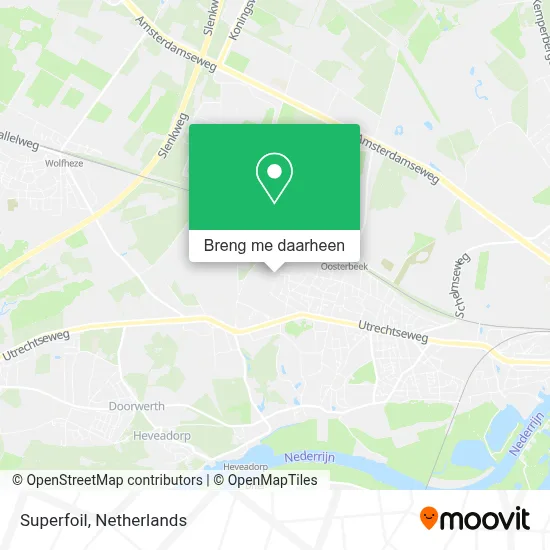 Superfoil kaart